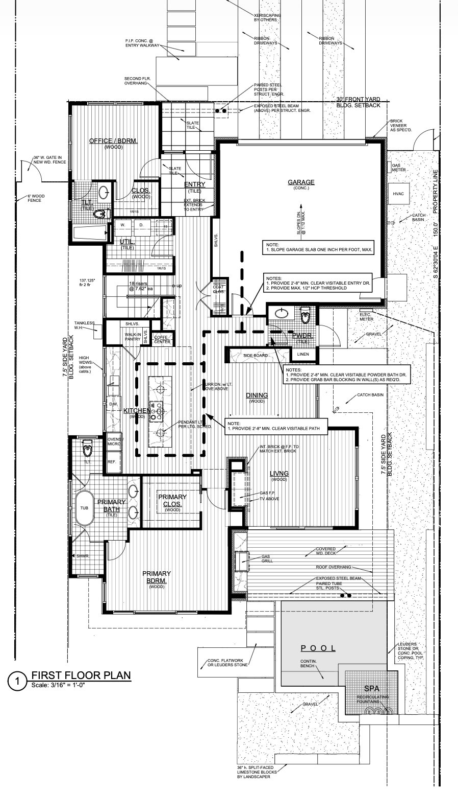First floor plan