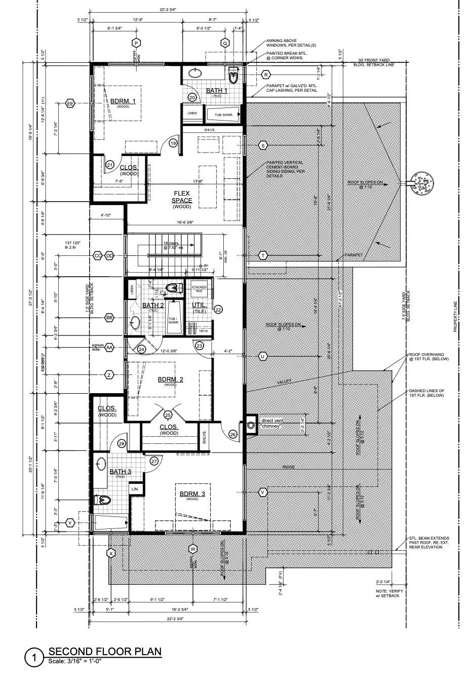 Second floor plan
